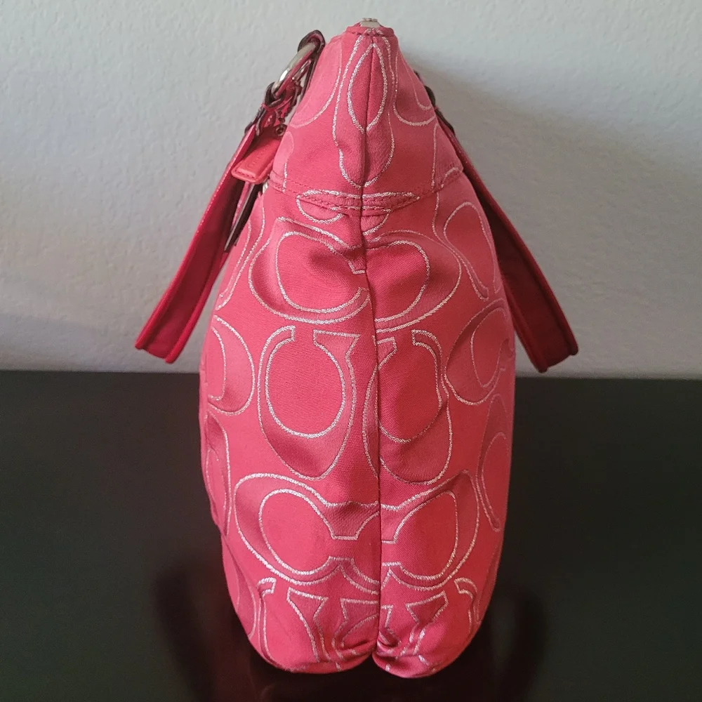 Coach Poppy Lurex Glam Signature Shoulder bag/Tote - Picture 7 of 16